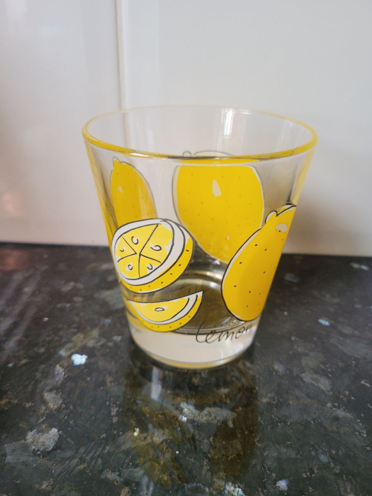 Glas lemon