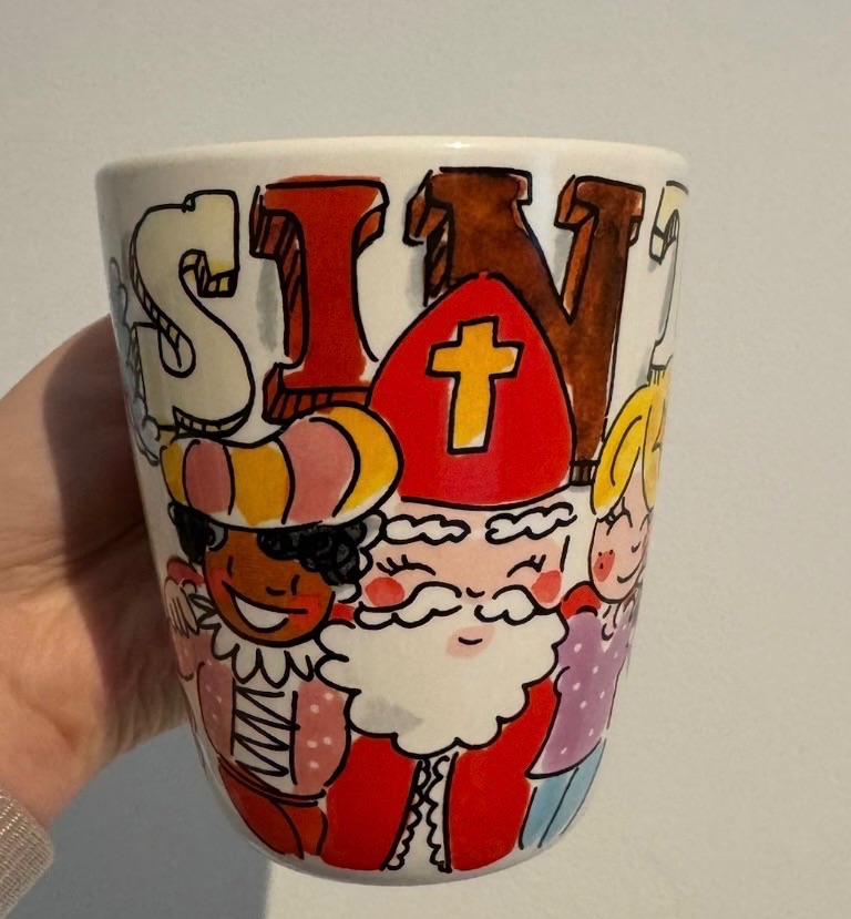 Sint mok chocolade letters