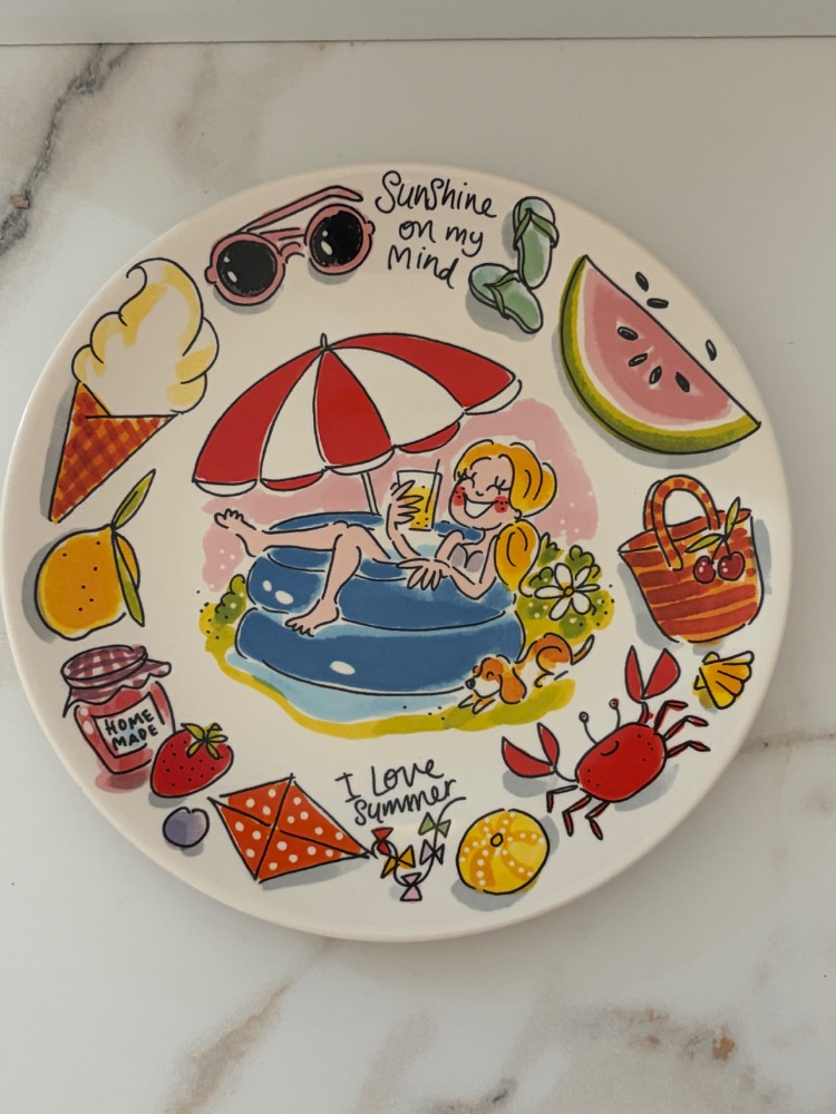 Bord 18cm summer